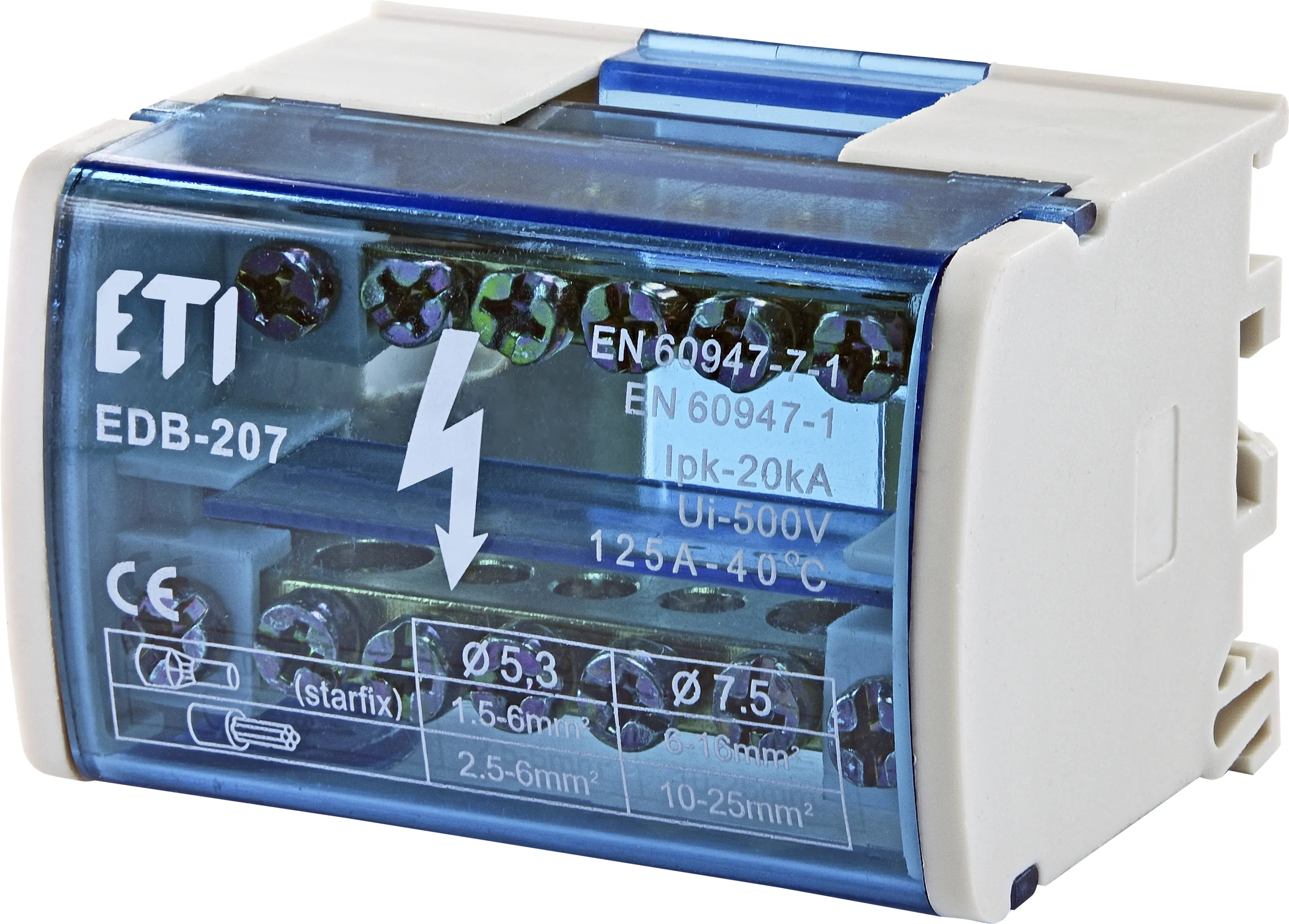 Distribution block EDB-207 001102300