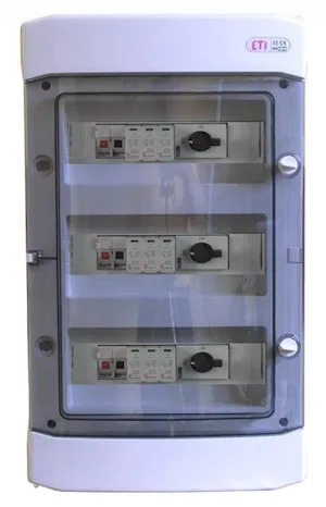 Assemblied distribution box RFVE1100/36-DC3/3-16-EMT12-V 001105422