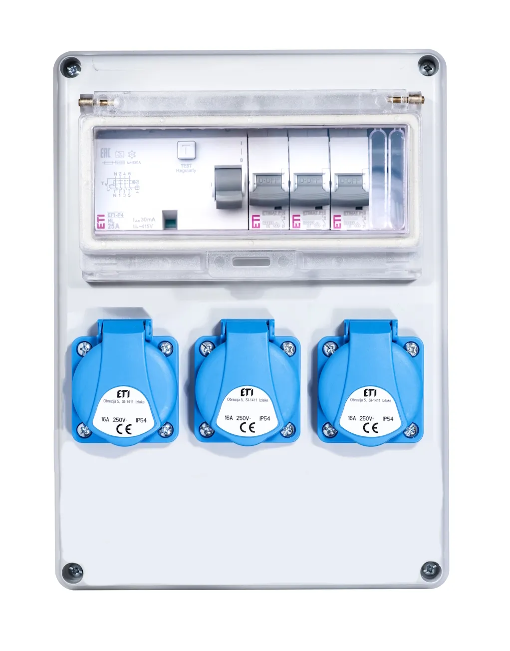 Assemblied distribution box EDS8 RCD 3S B 3F 001105844