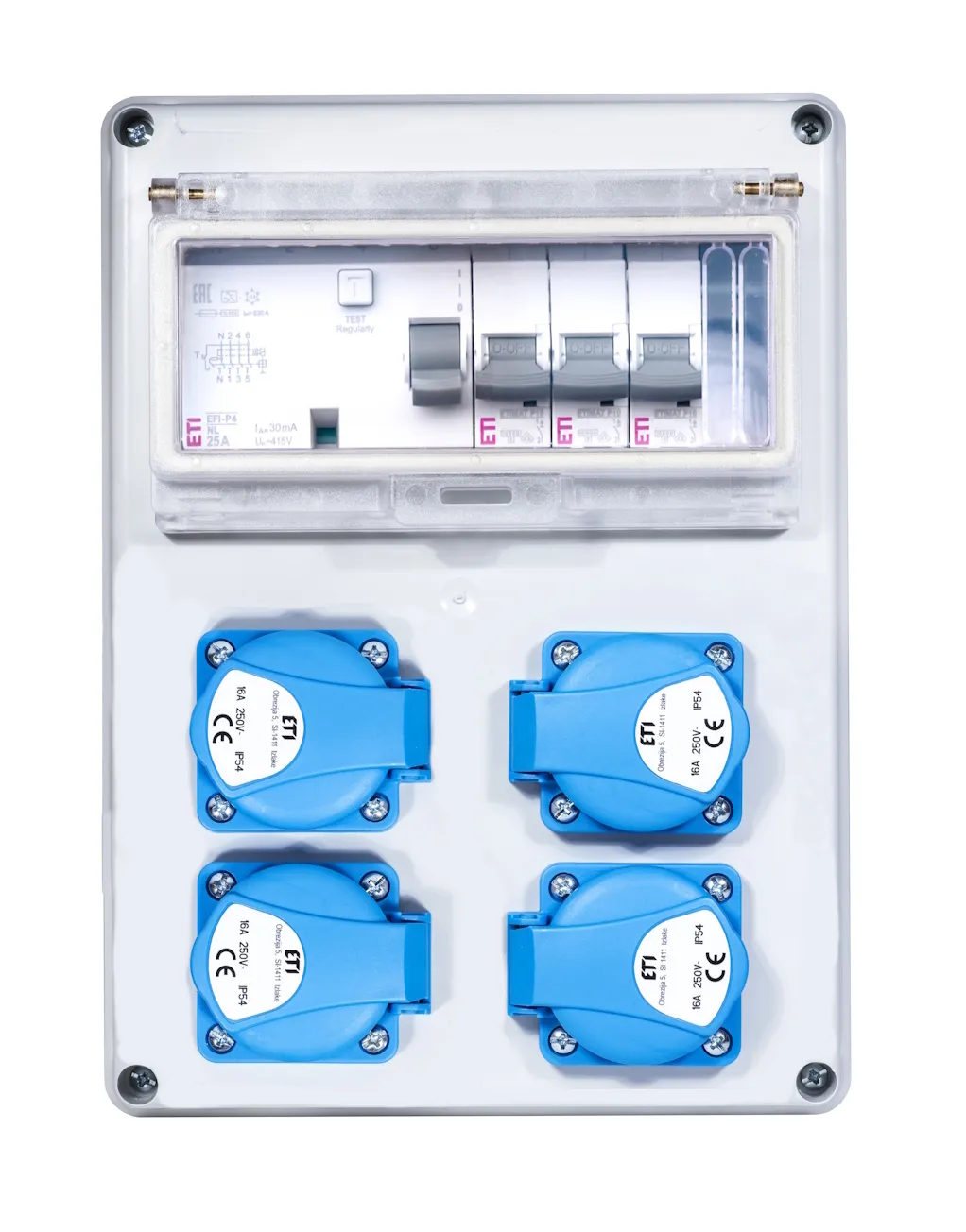 Assemblied distribution box EDS8 RCD 4S B 3F 001105846