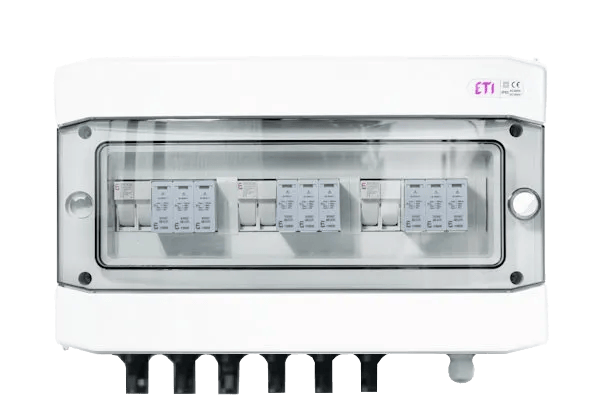 Assemblied distribution box RFVE1100/18-DC3/3-16-EMT2-C 001107015