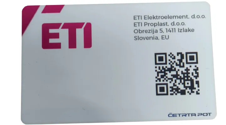 Charging station mount. acces EVC-RFID card 001800201