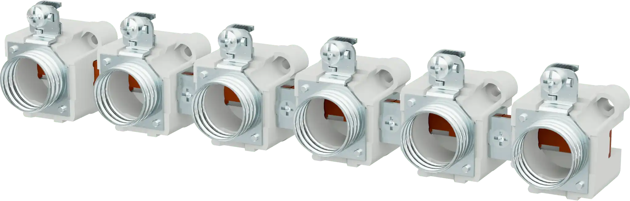 Tariff fuse link base SET EZR 25/GEG 25 6p 002322104