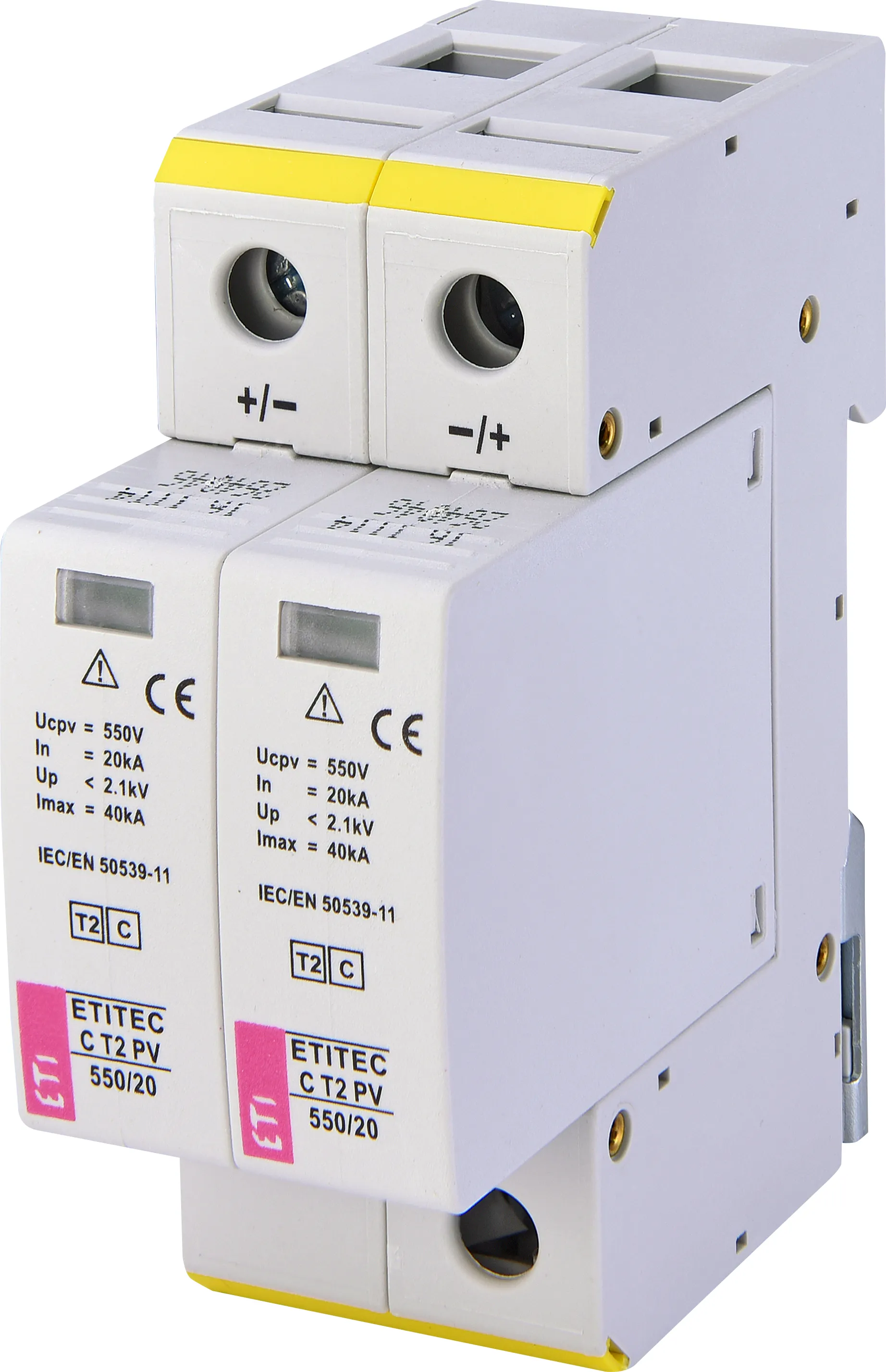 Surge arrester *ETITEC C T2 PV 550/20 002440429