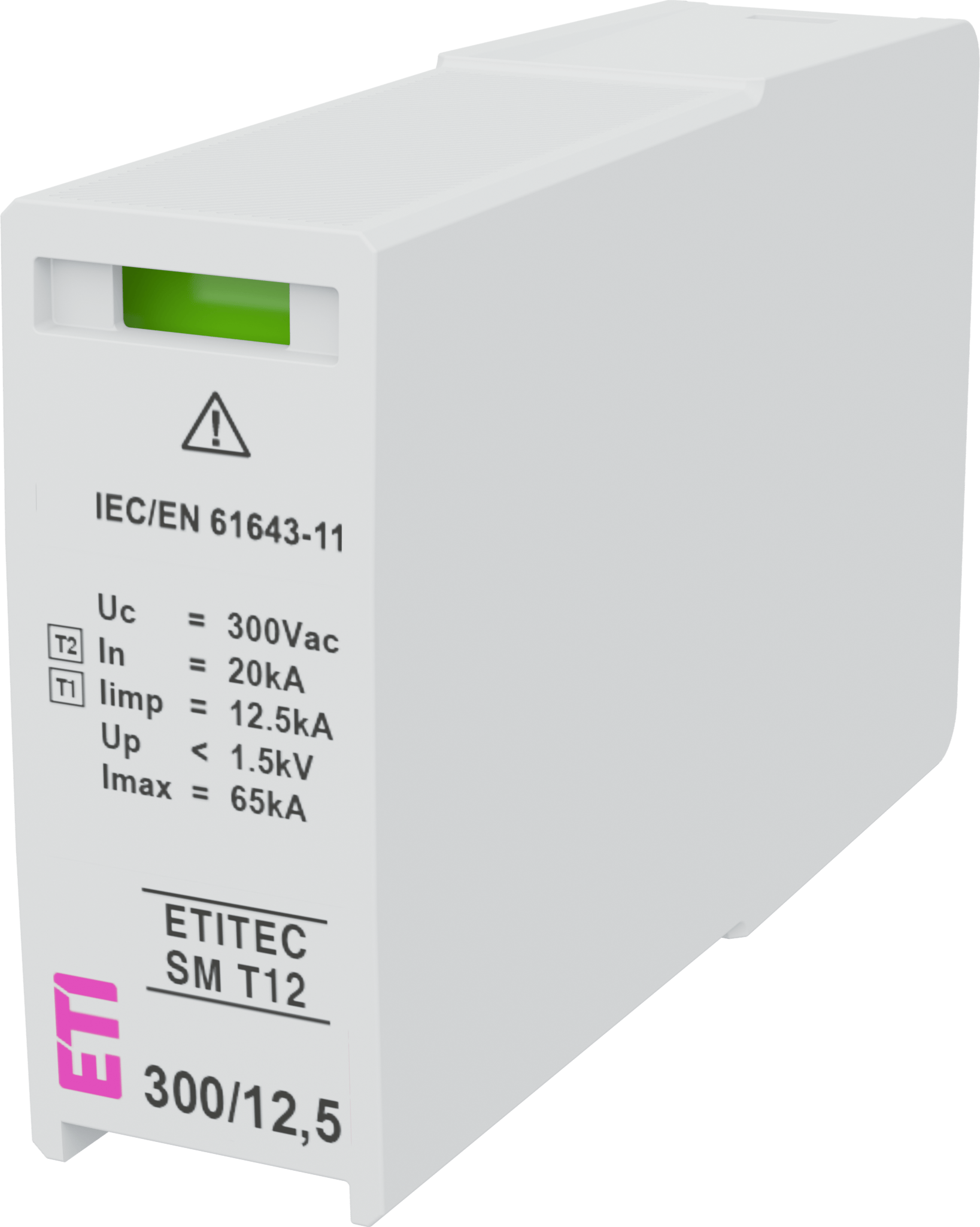 Surge arrester MOD.ETITEC SM T12 300/12,5 002440552
