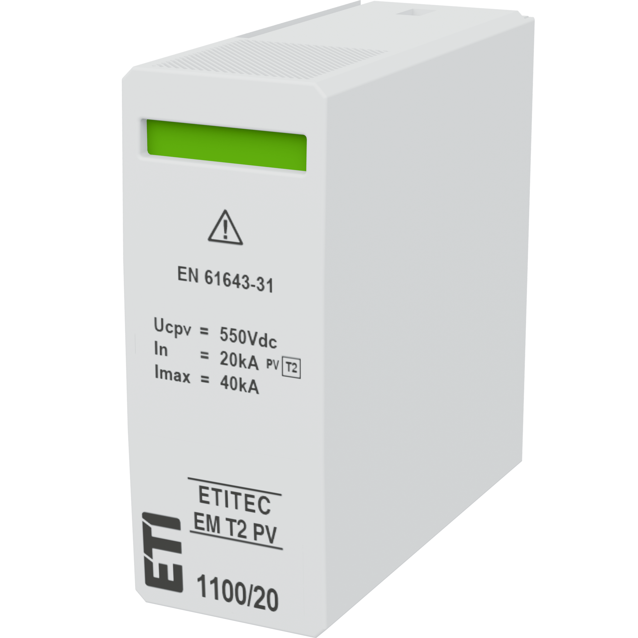 Surge arrester MOD. EM T2 PV 550/20 002440627