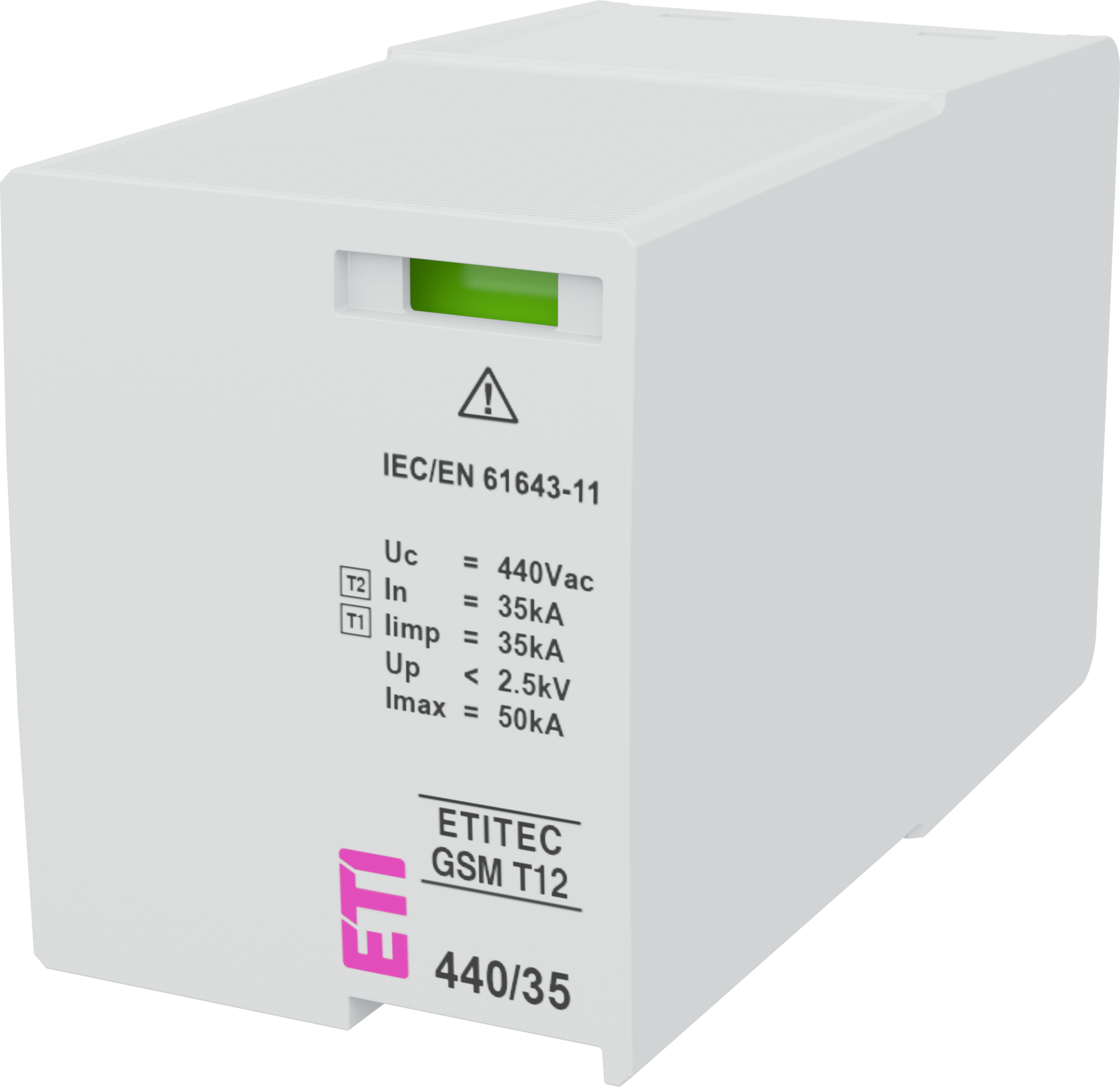 Surge arrester MOD. GSM T12 440/35 002440719