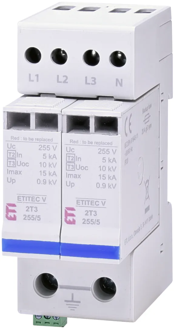 Surge arrester ETITEC V 2T3 255/5 4+0 RC 002442977