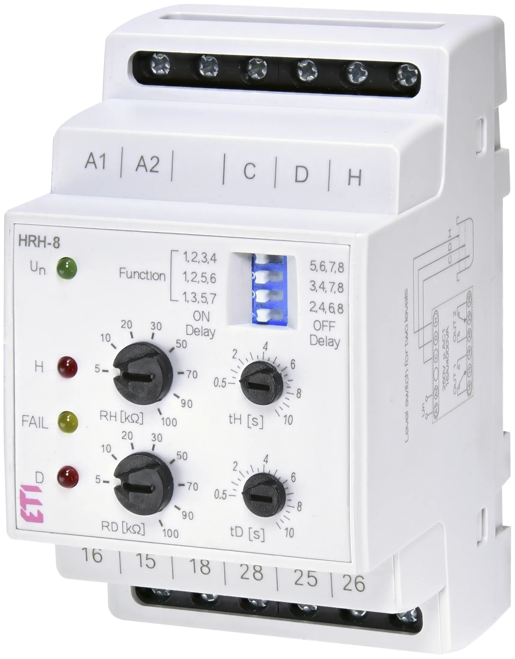 Control relay HRH-8 24V AC/DC 002470294
