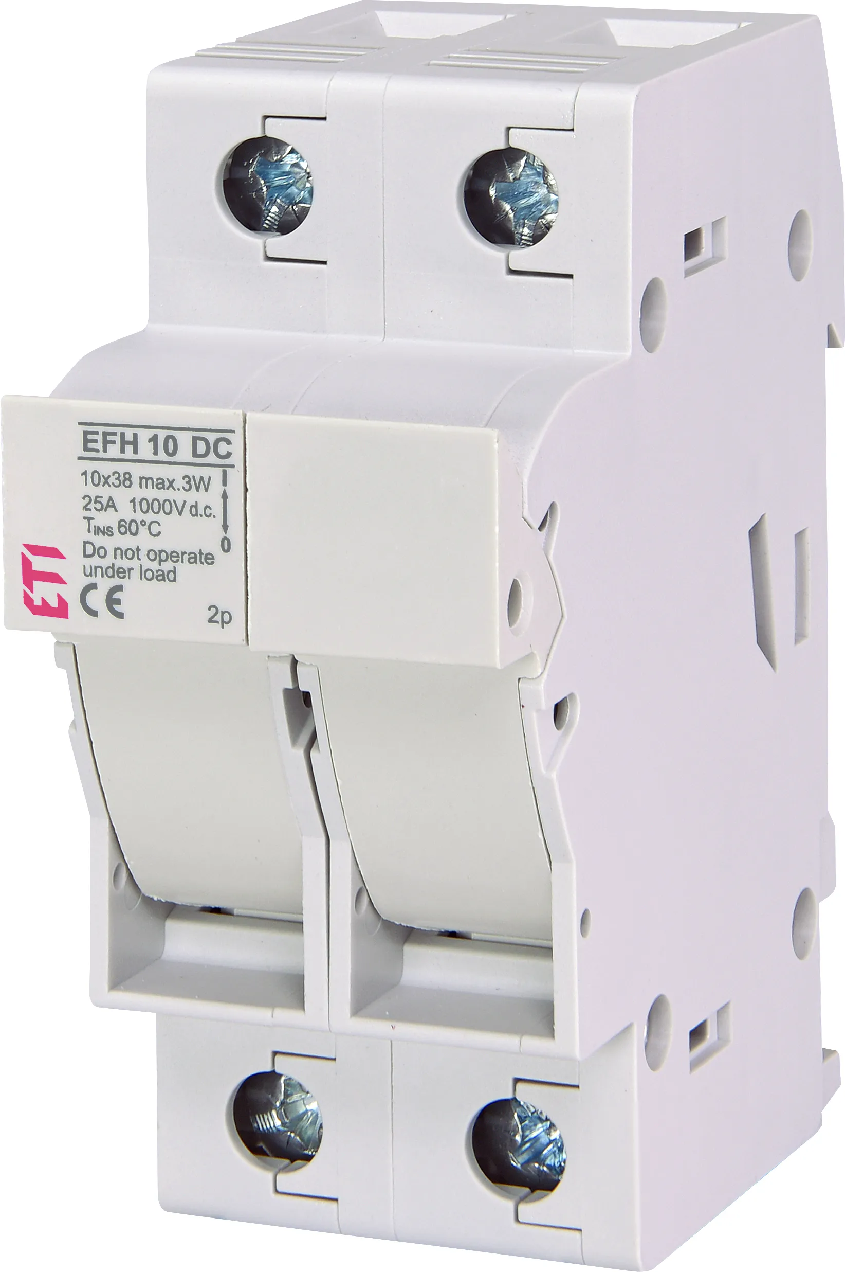 Fuse - base EFH 10 DC 2p 002540203