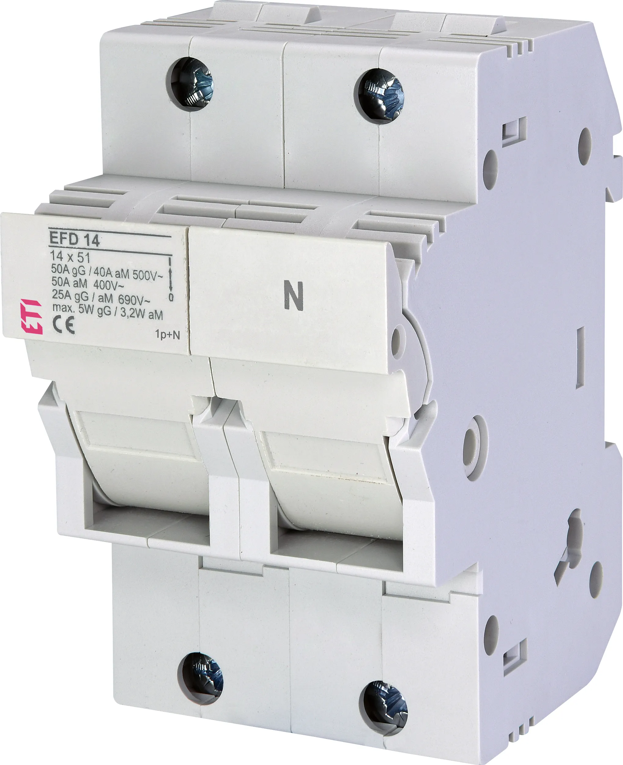 Fuse disconnector EFD 14 1p+N 002560002