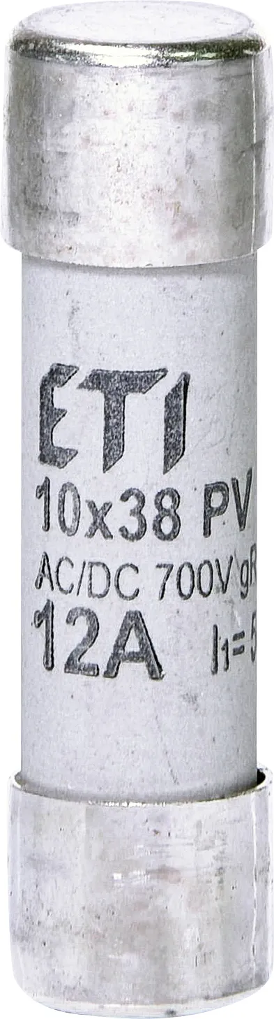 Fuse link CH10x38 gR 12A/700V AC/DC 002625022