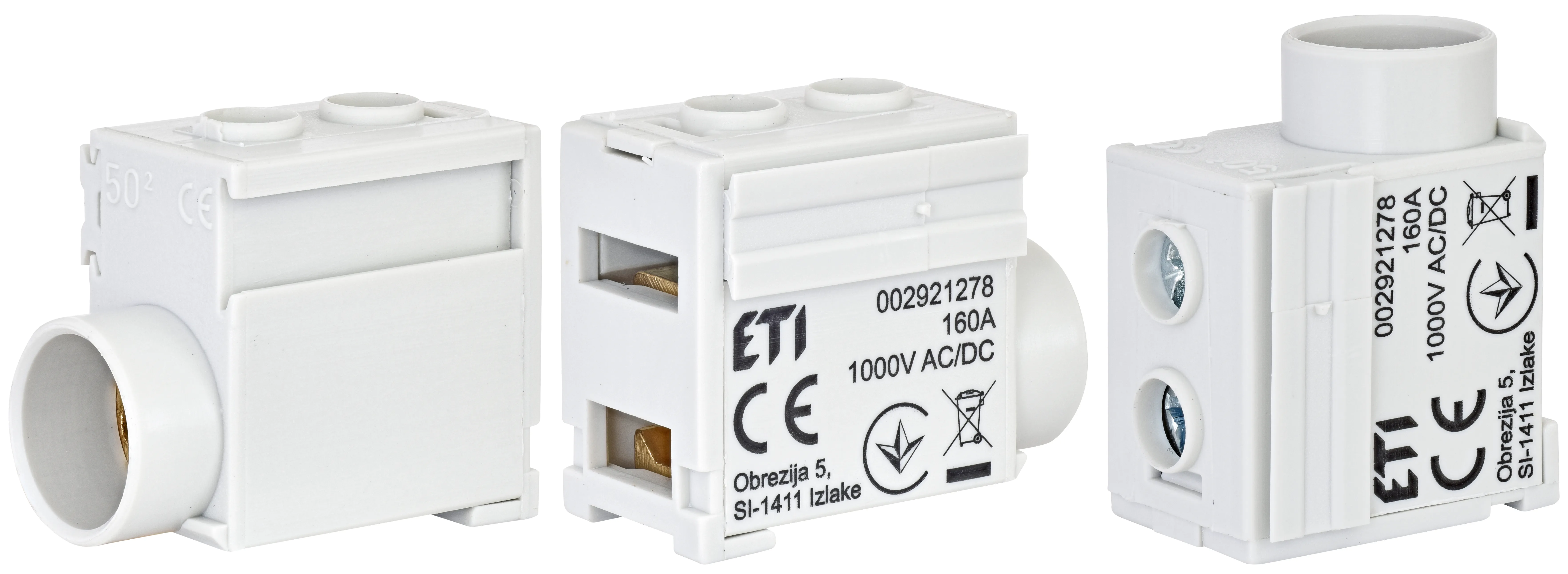 Panel Busbar connector EFB-50 002921278