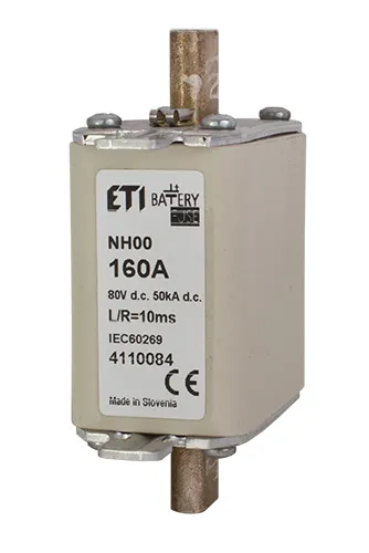 Fuse link NH00 gBat 160A/80V DC 004110084