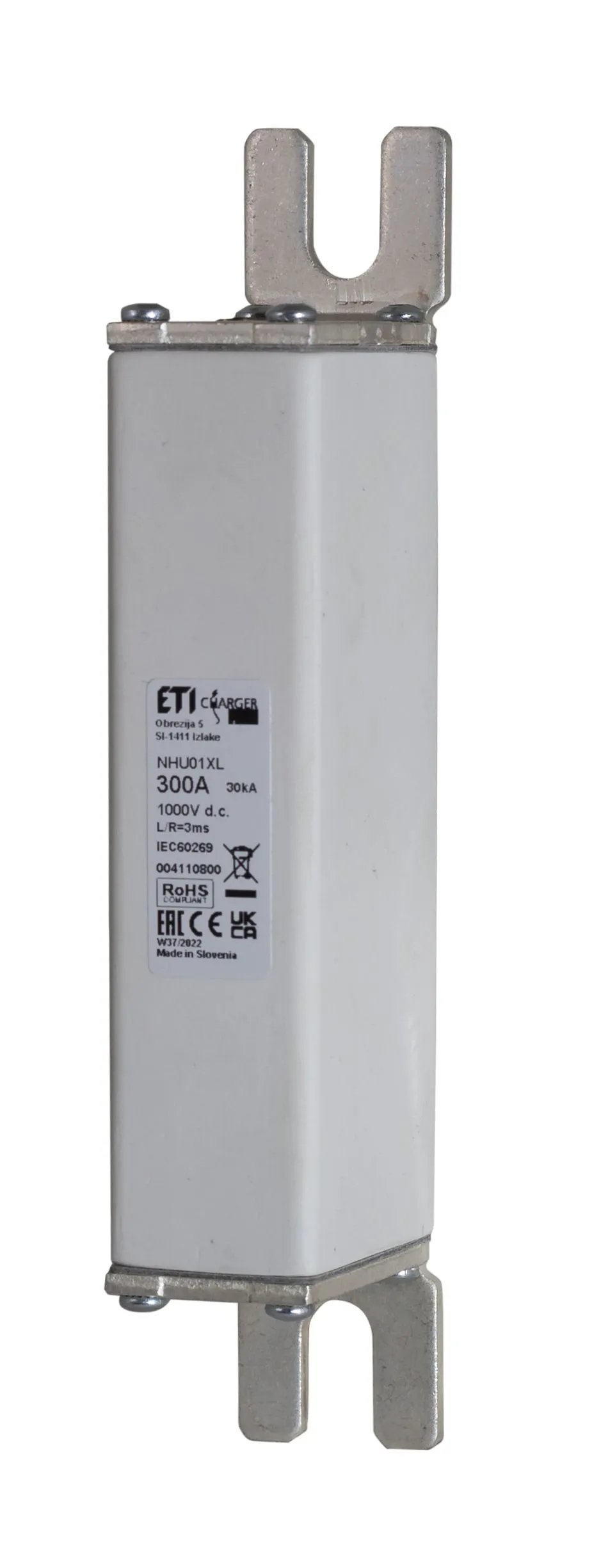 Fuse link NHU01XL/150 aR 250A/1000V DC 004110816