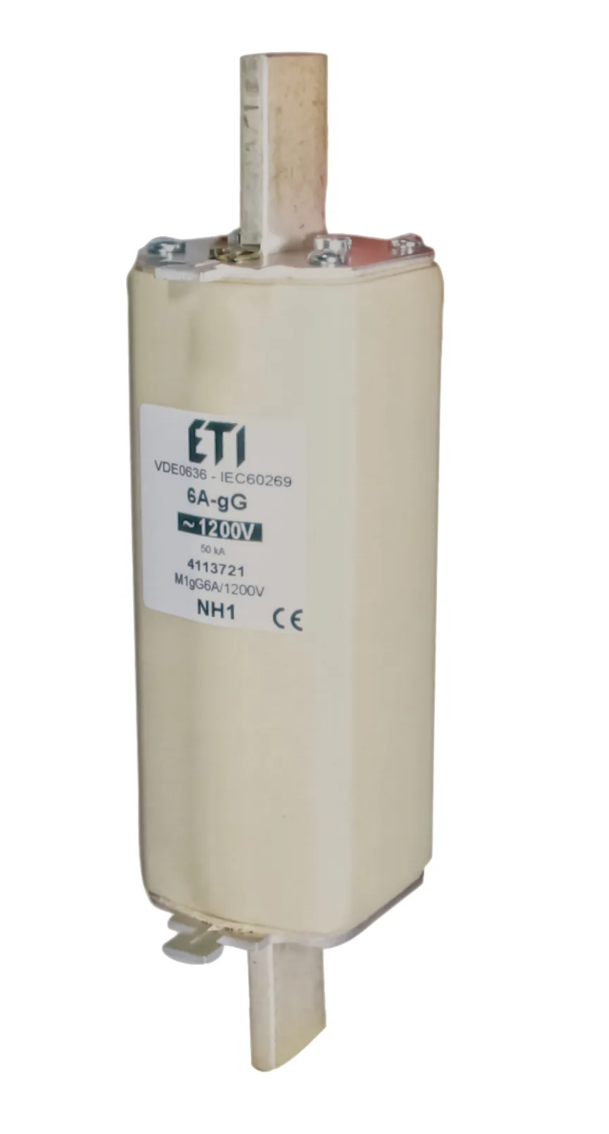 Fuse link NH1XL gG 6A/1200V 004113721