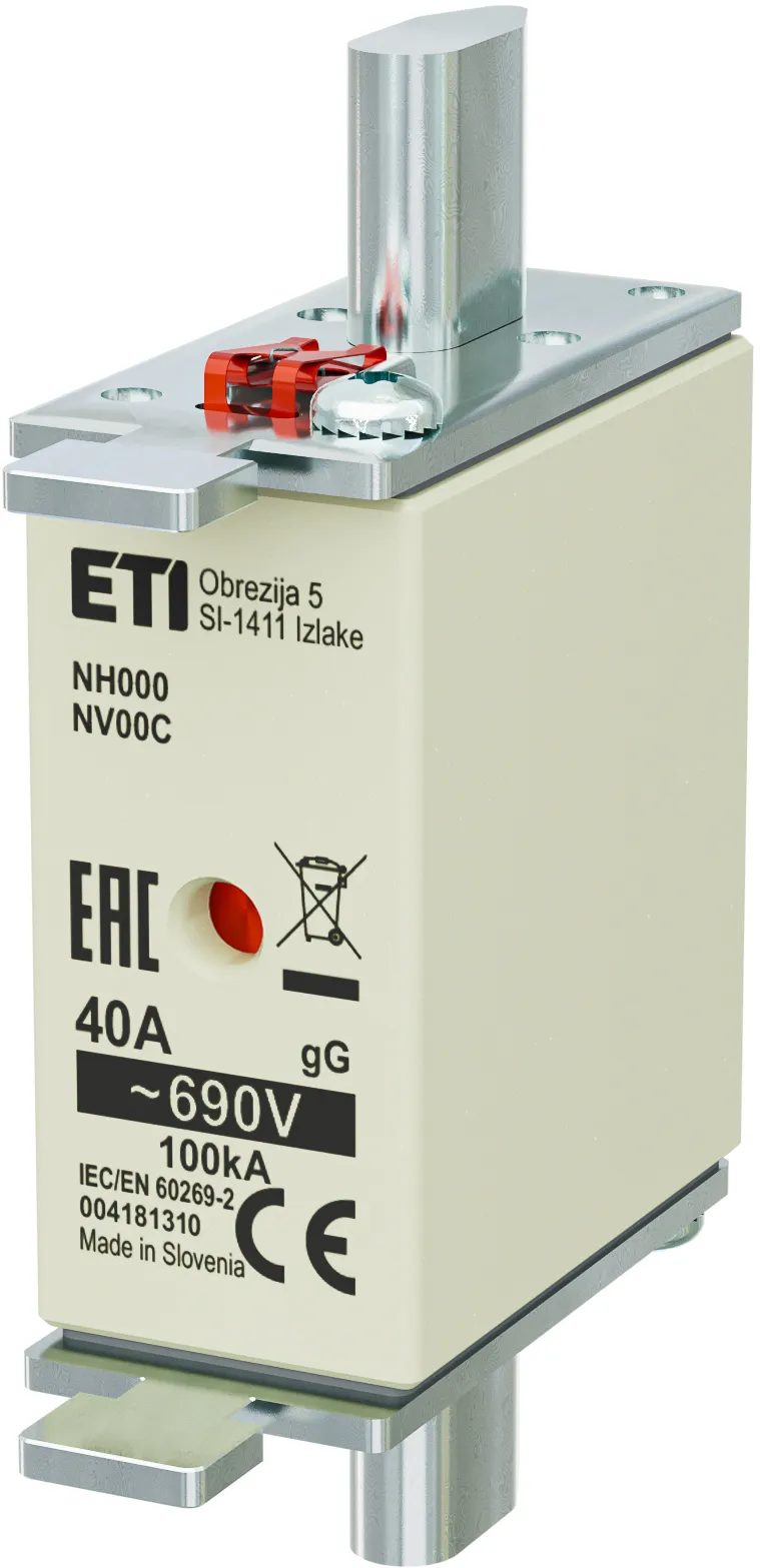Fuse link NH000 gG 40A/690V 004181310