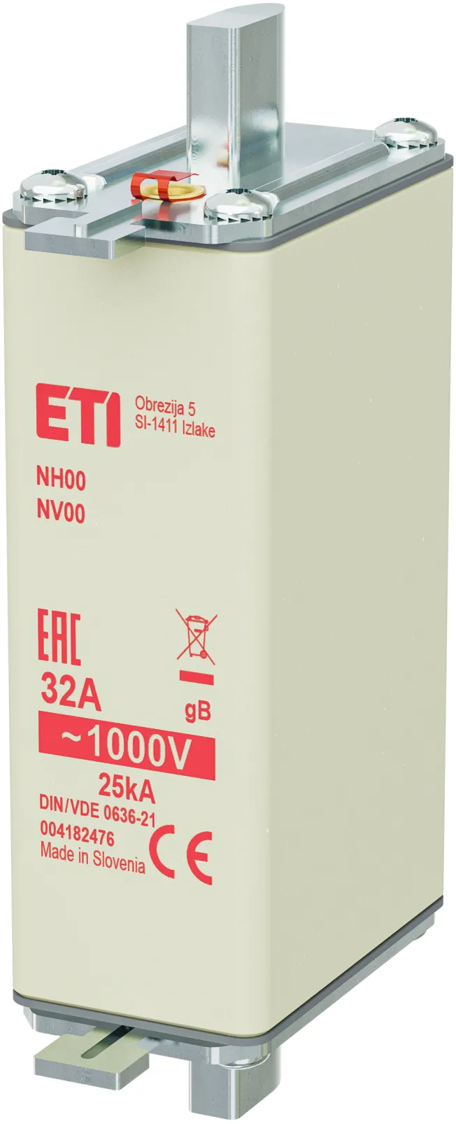 Fuse link NH00/85 gB 32A/1000V 004182476