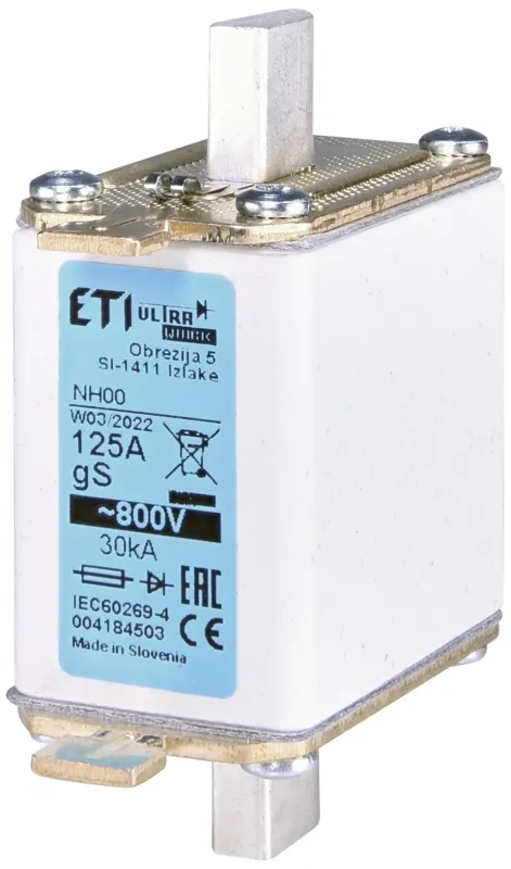 Fuse link NH00 gS 25A/800V 004184506