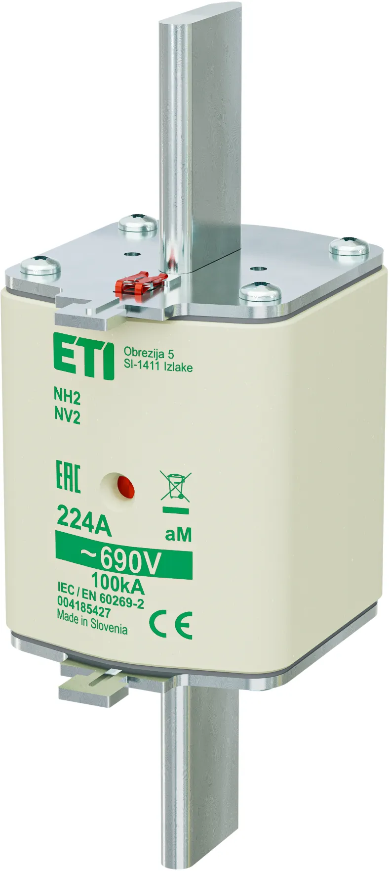 Fuse link NH2 aM 224A/690V 004185427