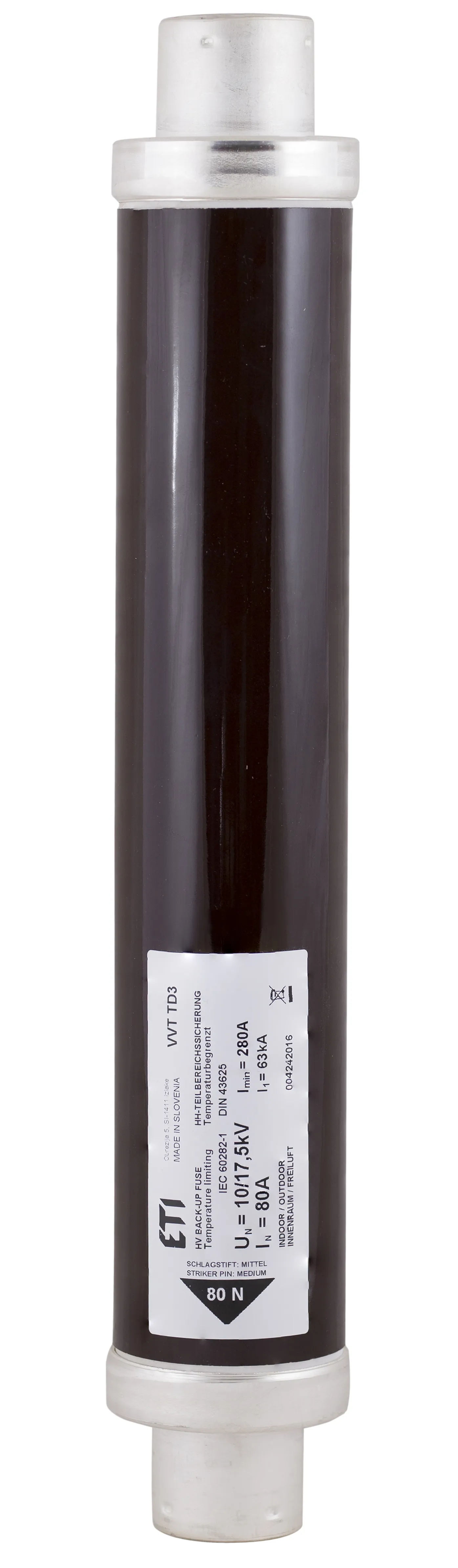 Fuse link VVA3 17,5kV/25A 004241110