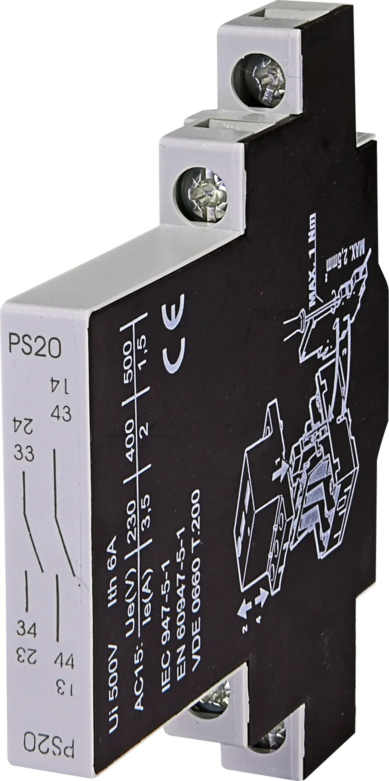 Aux.contacts PS20 004600160