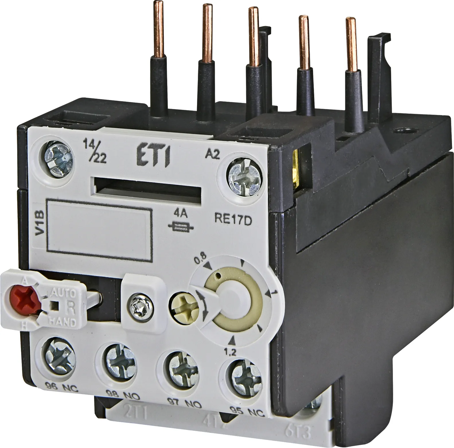 Thermal overload relay RE17D-1,2 004641403