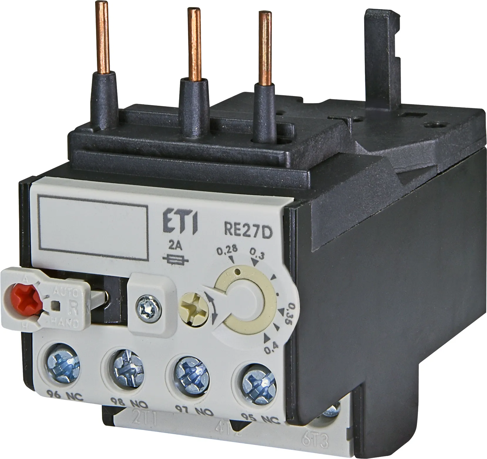 Thermal overload relay RE27D-0,4 004642400