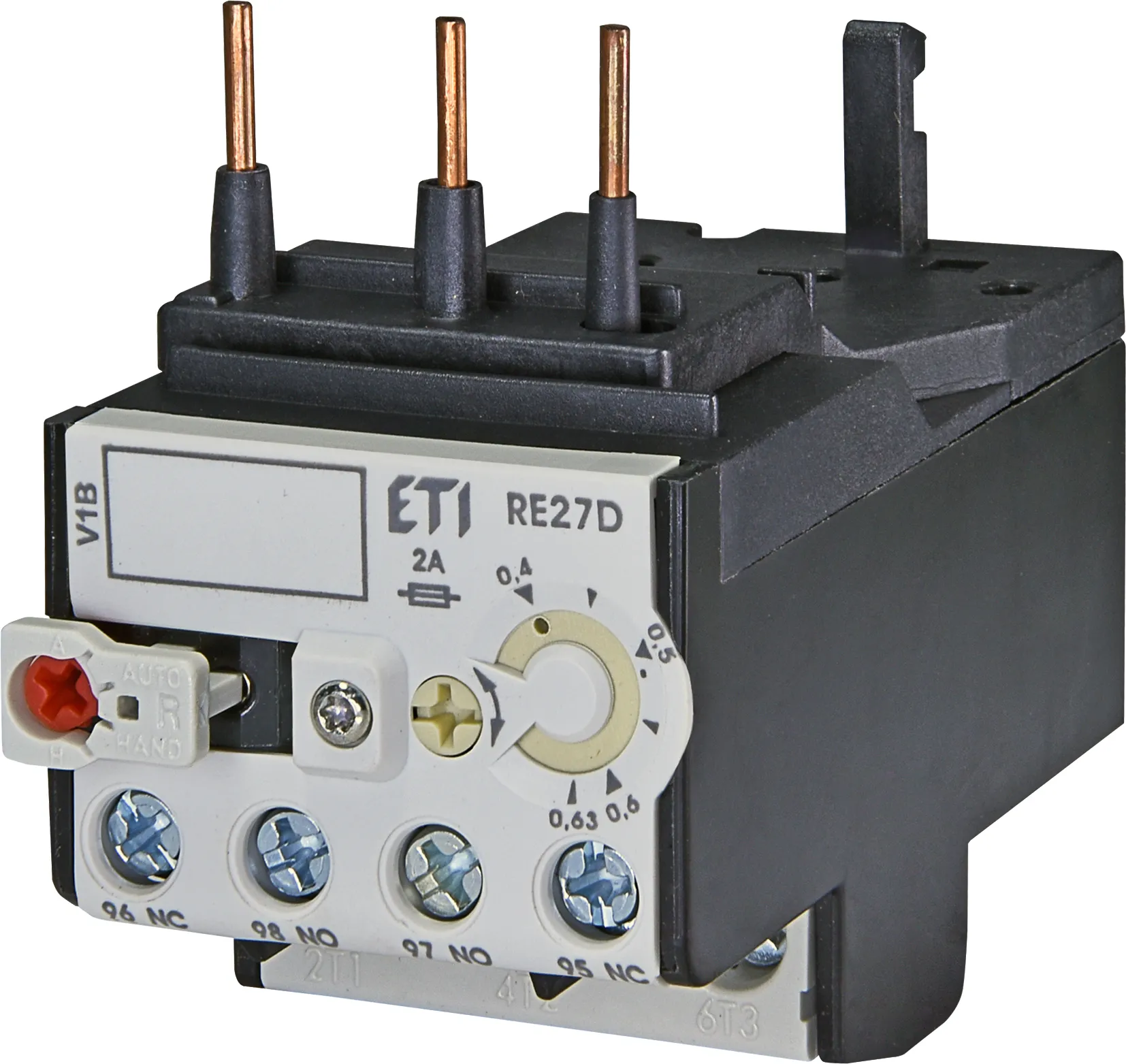 Thermal overload relay RE27D-0,63 004642401