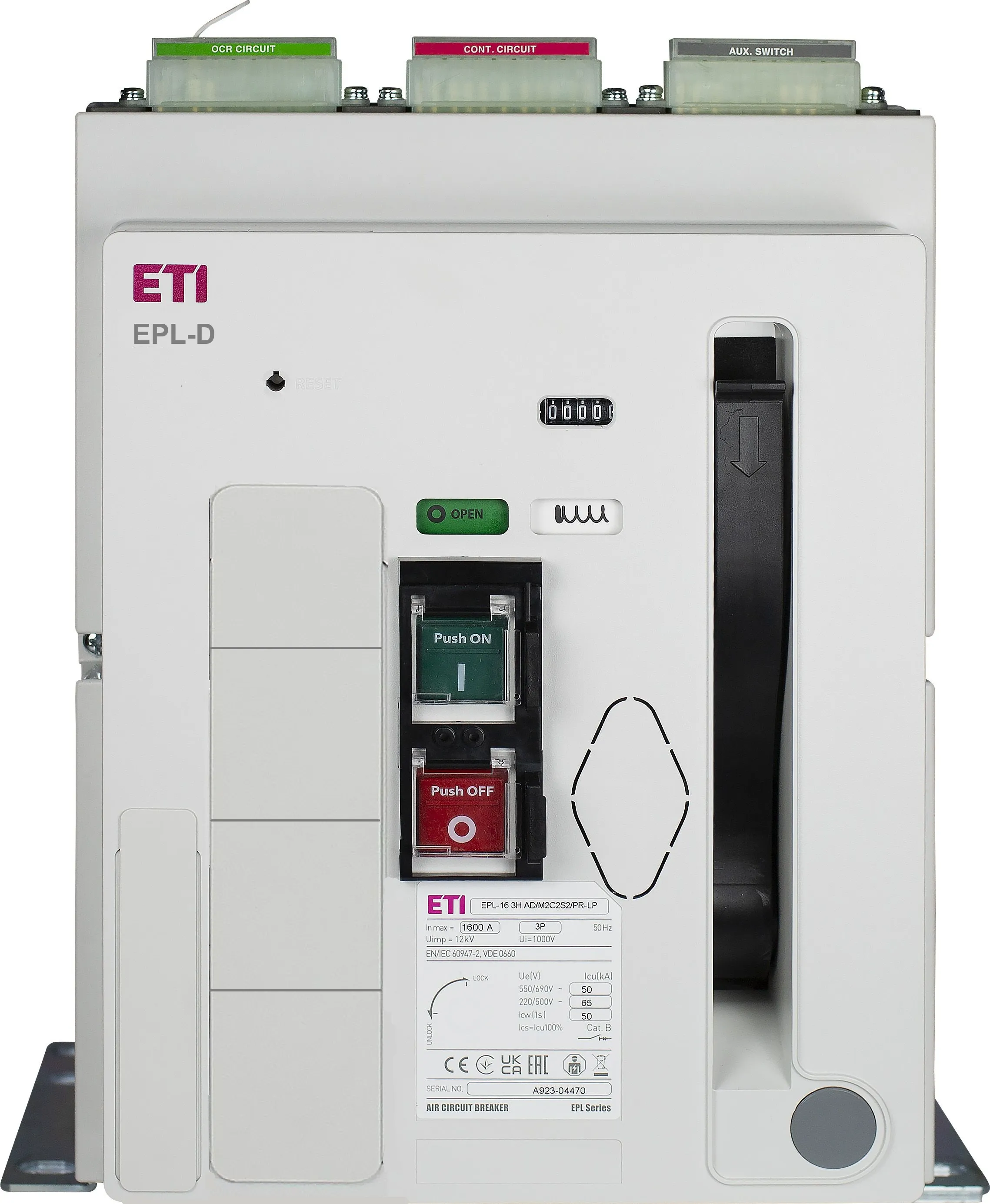 Switch disconnector EPL-D-16 4H AF/M2C2S2 004696628