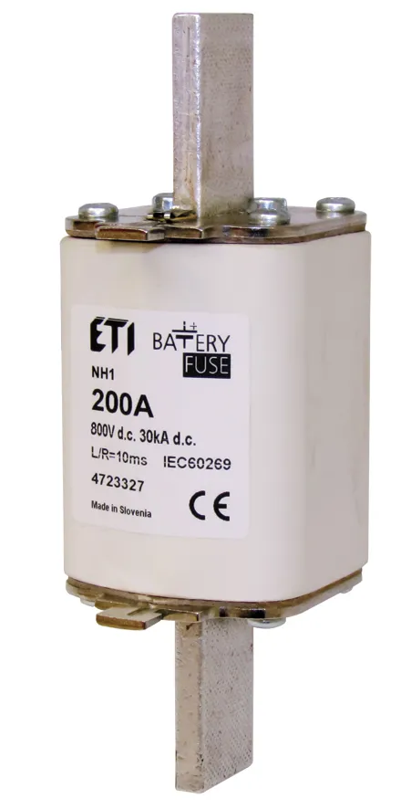 Fuse link NHS1/110 gBat 200A/800V DC 004723347